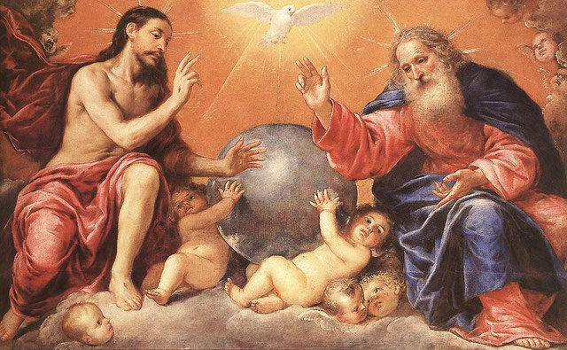 Antonio de PEREDA, la Sainte Trinité